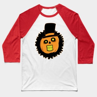 Frizzy Pumpkin Baseball T-Shirt